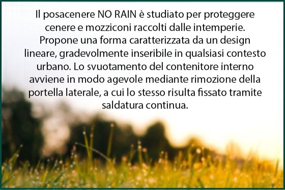 posacenere colonna